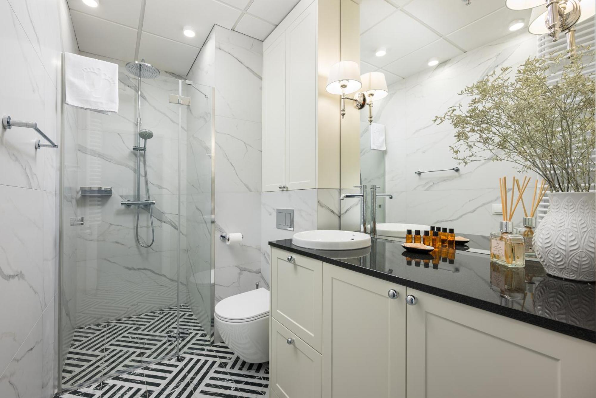Bright Crystal Premium Apartment Varşovia Exterior foto