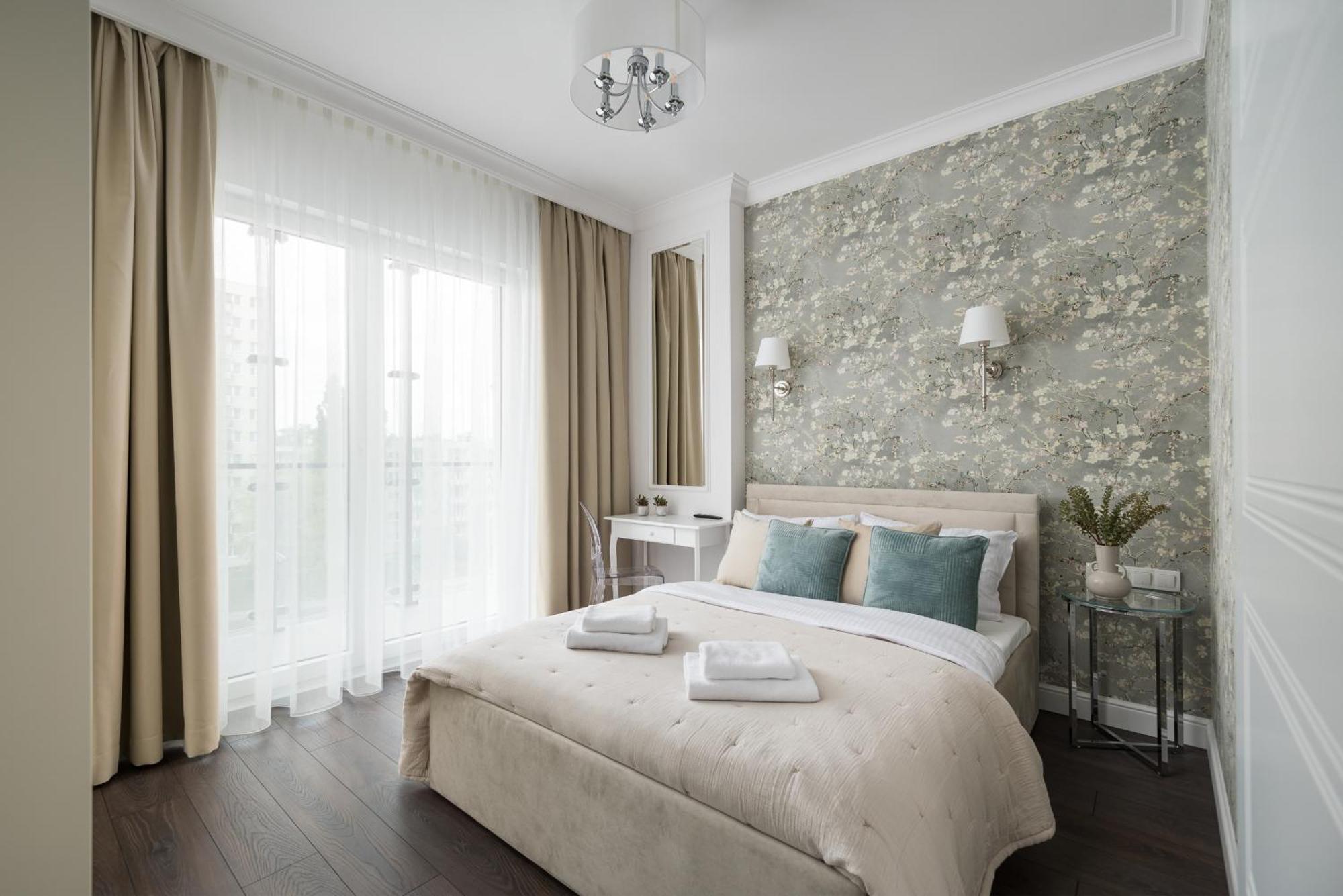 Bright Crystal Premium Apartment Varşovia Exterior foto