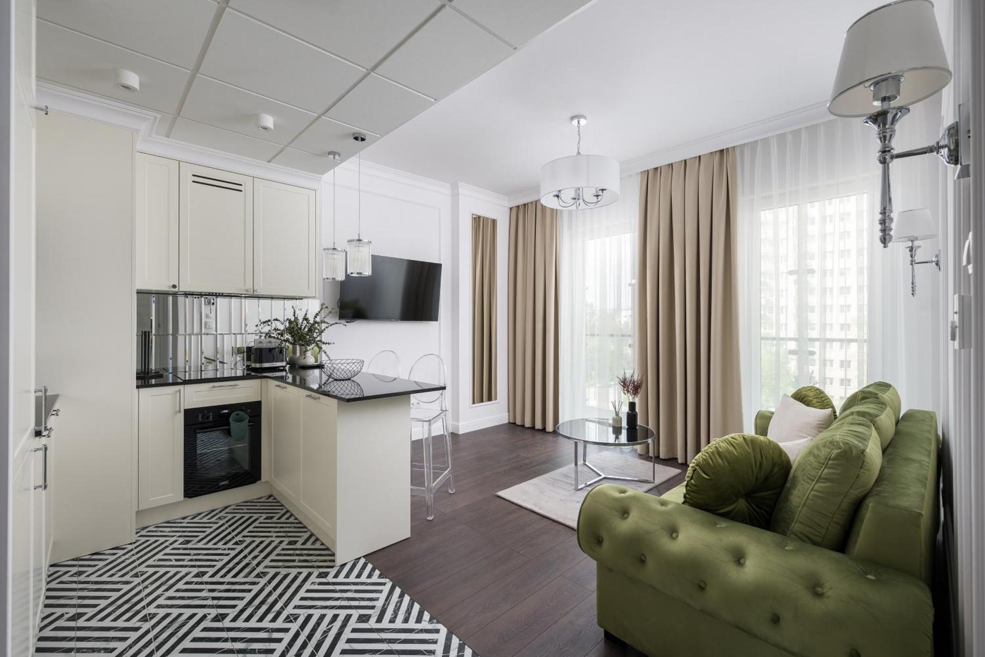 Bright Crystal Premium Apartment Varşovia Exterior foto