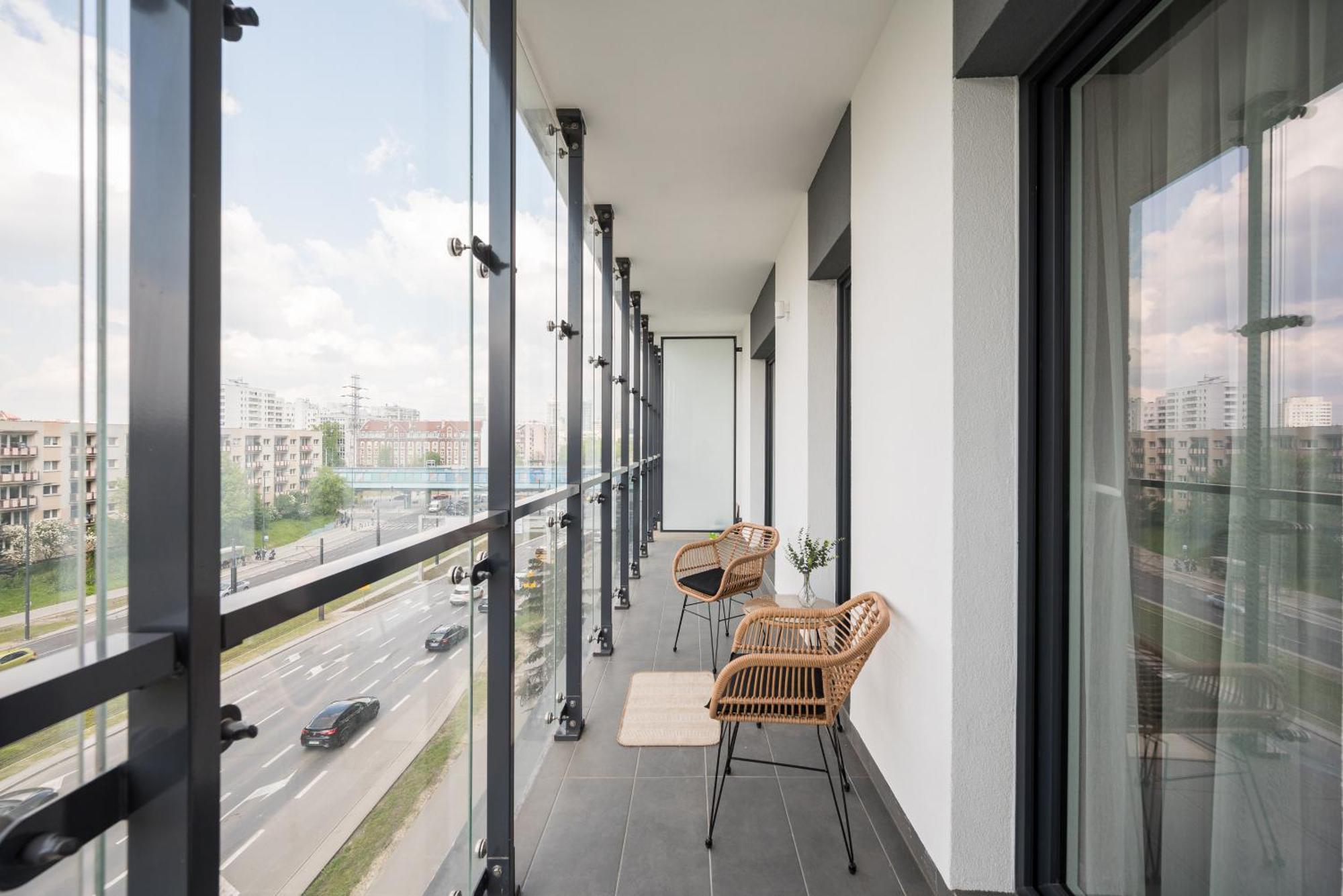 Bright Crystal Premium Apartment Varşovia Exterior foto